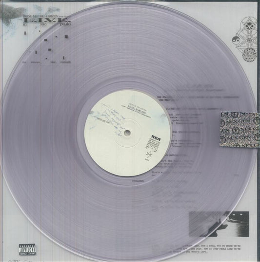 Live In Sao Paulo - Limited Edition Crystal Clear Vinyl 2xLP vinyl record cover