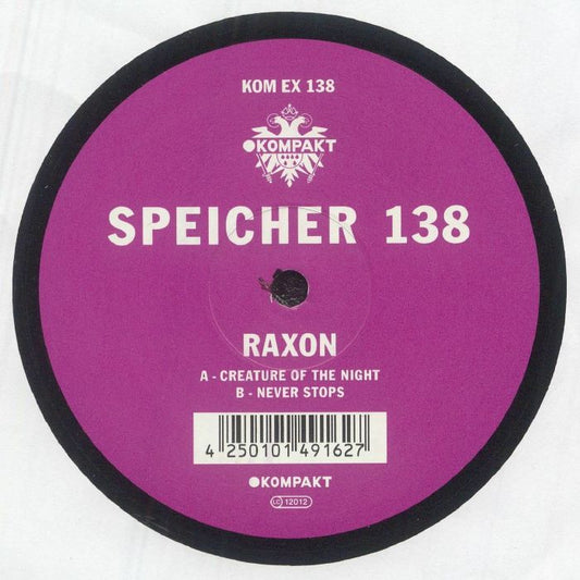 Speicher 138 - Vinyl Single vinyl record cover