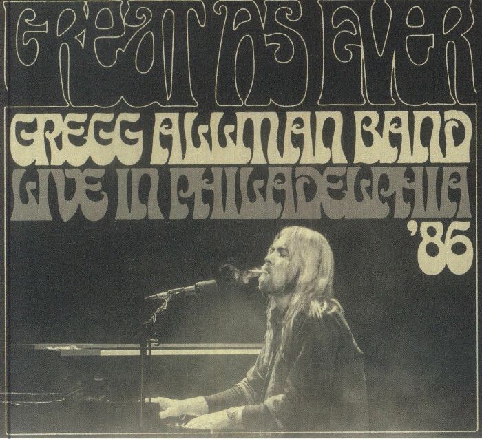 Great As Ever: Live In Philadelphia (1-11-86) - CD CD cover