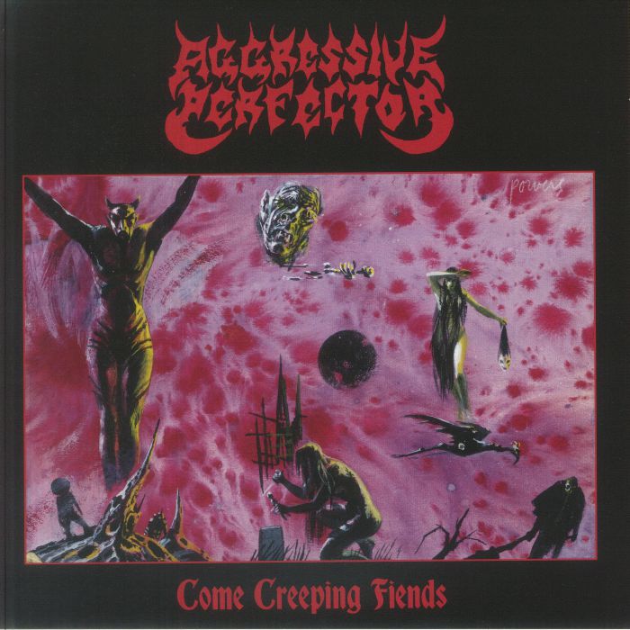Come Creeping Fiends - Vinyl LP vinyl record cover