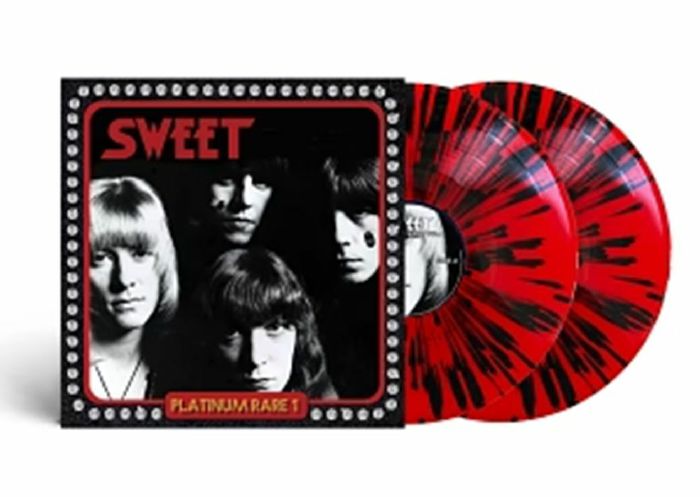 Plantinum Rare 1 - Limited Edition Black & Red Splatter 2xLP vinyl record cover