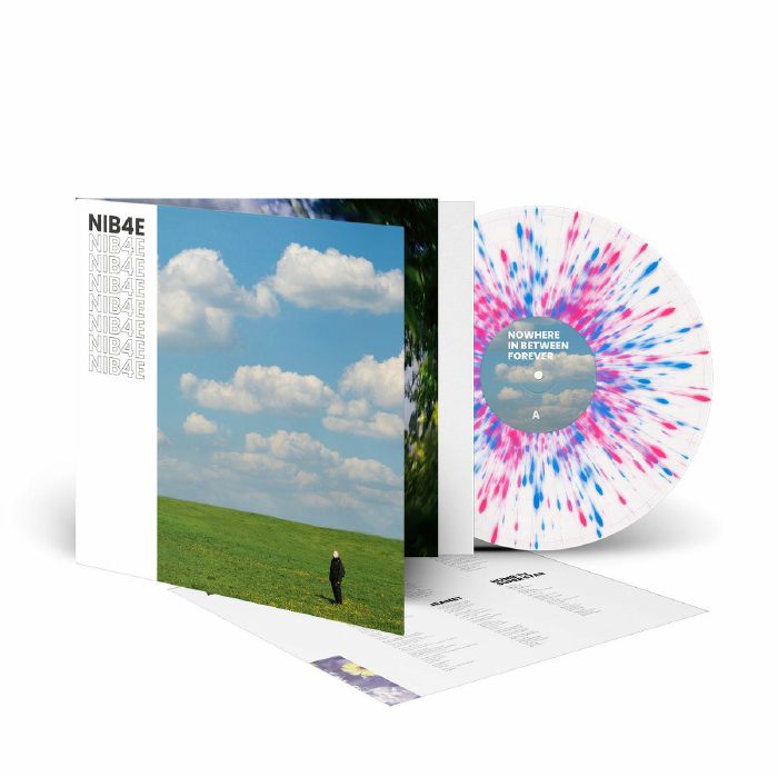 Nowhere In Between Forever - Limited Splattered Vinyl LP vinyl record cover