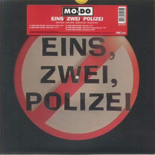 Eins Zwei Polizei - Vinyl Single vinyl record cover