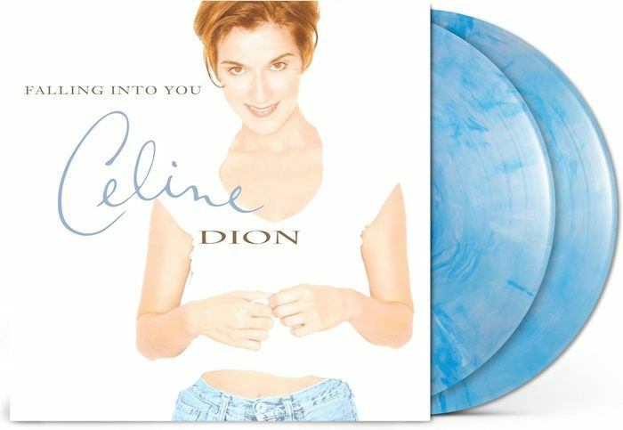Falling Into You - 30th Anniversary Blue Vinyl 2xLP vinyl record cover