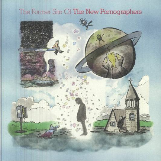 The Former Site Of - Limited Edition Orange and Red Marbled Vinyl LP vinyl record cover
