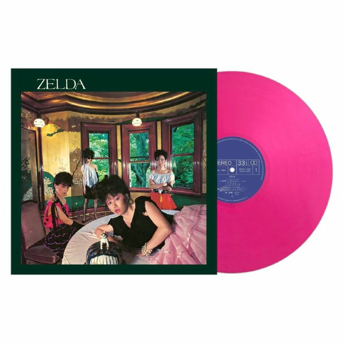 Zelda - Clear Pink Vinyl LP vinyl record cover