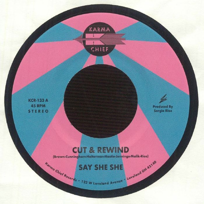 Cut & Rewind - Vinyl Single vinyl record cover
