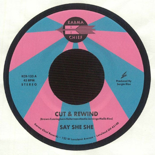 Cut & Rewind - Vinyl Single vinyl record cover