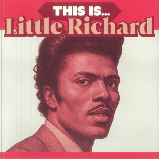 This Is Little Richard - Clear Red Vinyl LP vinyl record cover