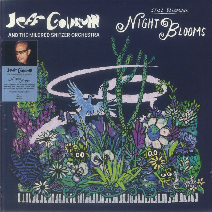 Night Blooms - Pearl Blue Vinyl LP vinyl record cover