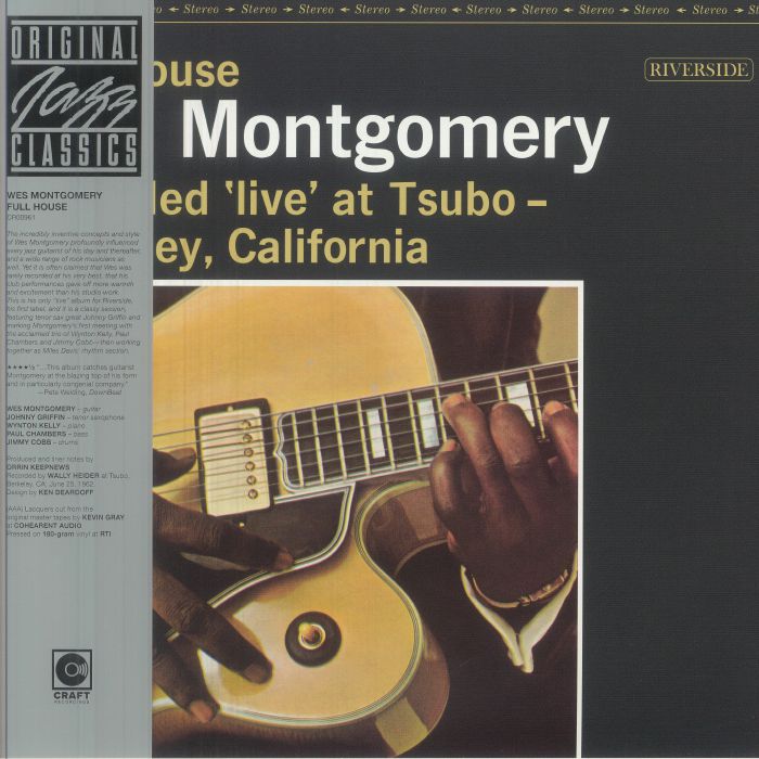 Full House (Original Jazz Classics Series) - Vinyl LP vinyl record cover