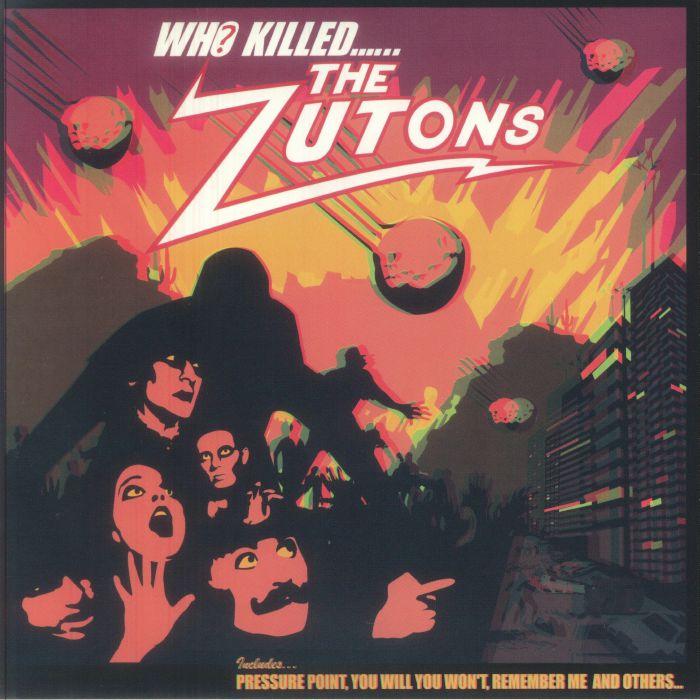 Who Killed...... The Zutons? - Limited Edition Orange Vinyl LP vinyl record cover