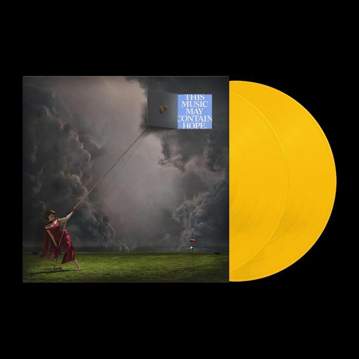 This Music May Contain Hope - Limited Edition Yellow 2xLP vinyl record cover