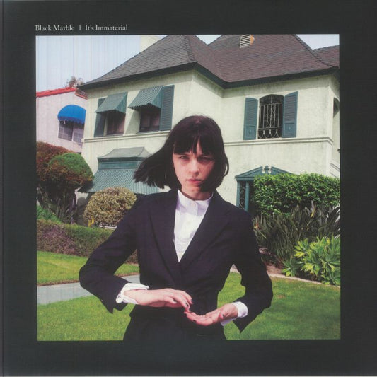It's Immaterial - 10th Anniversary Black & White Marbled Vinyl LP vinyl record cover