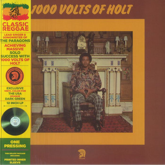 1000 Volts Of Holt - Green Vinyl LP vinyl record cover