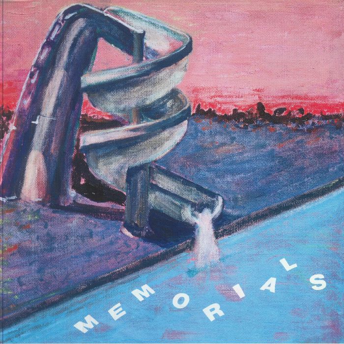 Memorial Waterslides - Limited Edition Blue Vinyl LP vinyl record cover