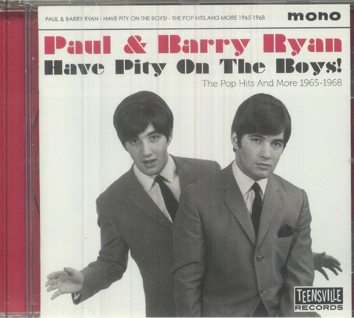 Have Pity On The Boys! The Pop Hits & More 1965-1968 - Reissue CD CD cover
