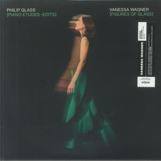 Figures Of Glass: Piano Etudes Edits - Vinyl LP vinyl record cover