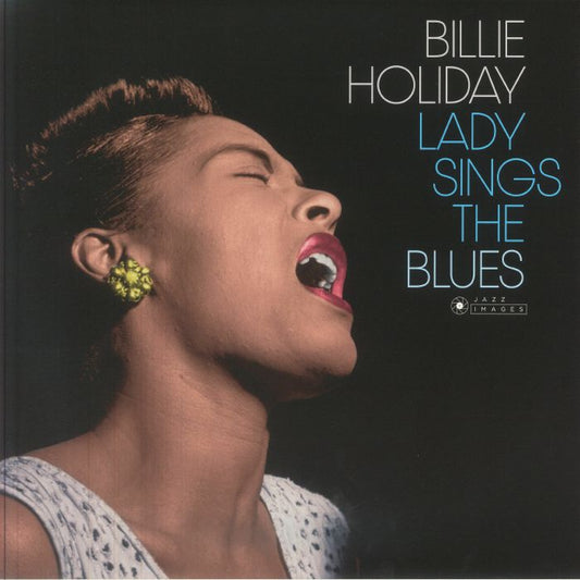 Lady Sings The Blues - Limited Edition Blue Vinyl LP vinyl record cover