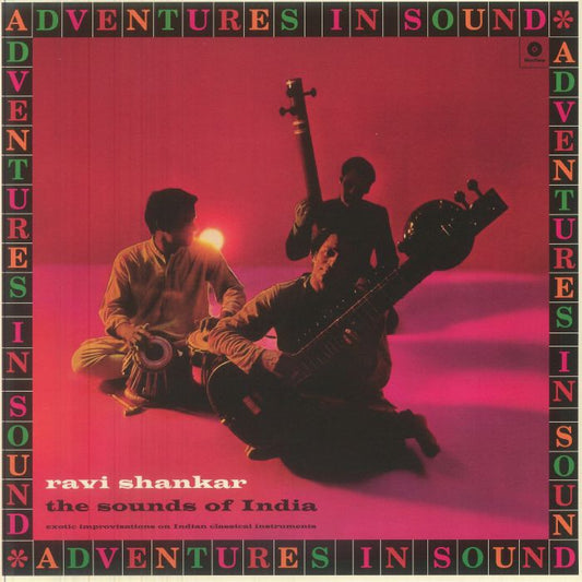 The Sounds Of India - Vinyl LP vinyl record cover