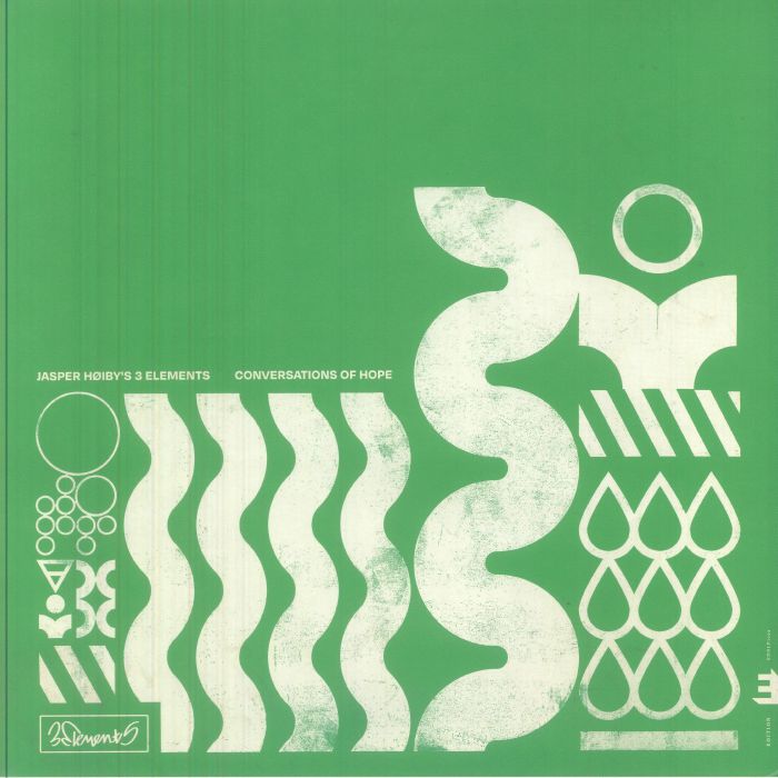 3elements: Conversations Of Hope - Limited Edition Green Marbled Vinyl LP vinyl record cover