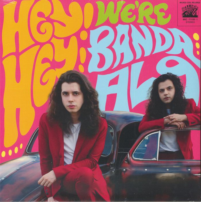 Hey! Hey! We're Banda AL9 - Orange Vinyl LP vinyl record cover