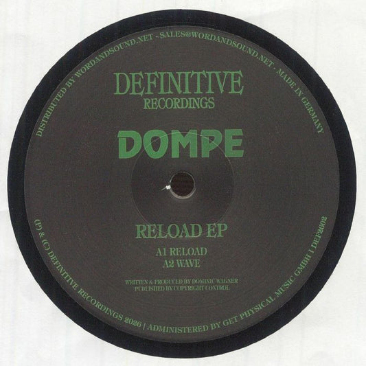 Reload EP - Vinyl EP vinyl record cover