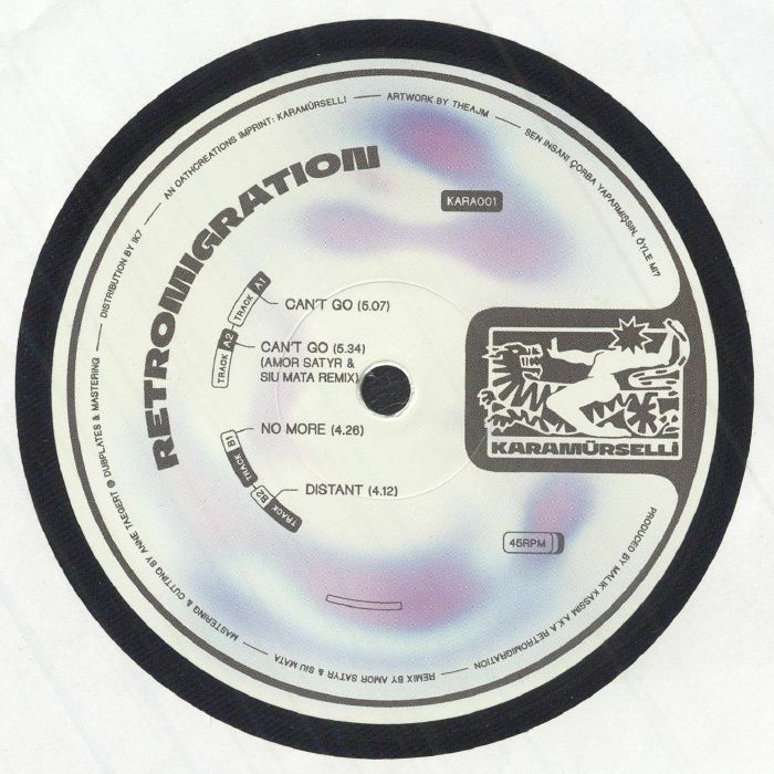 Can't Go - Vinyl Single vinyl record cover