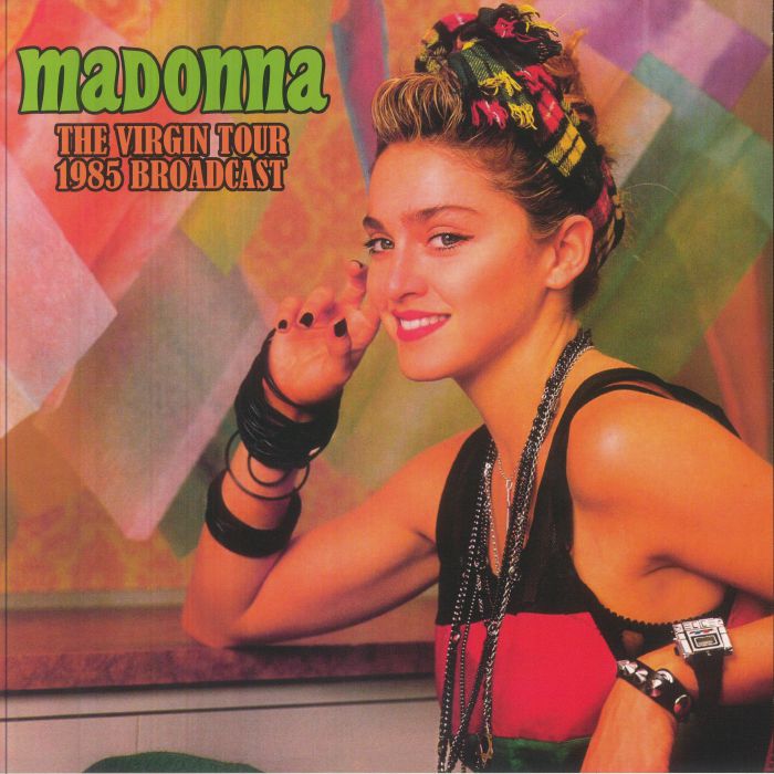 The Virgin Tour 1985 Broadcast - Vinyl LP vinyl record cover