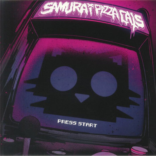 Press Start - Pink & Lilac Vinyl LP vinyl record cover