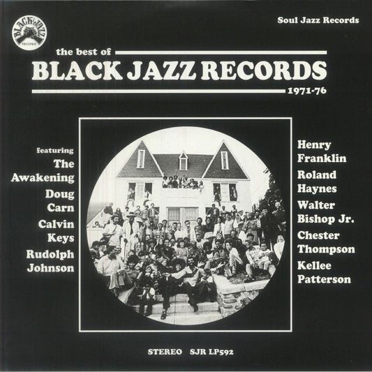 The Best Of Black Jazz Records 1971-76 - 2xLP vinyl record cover