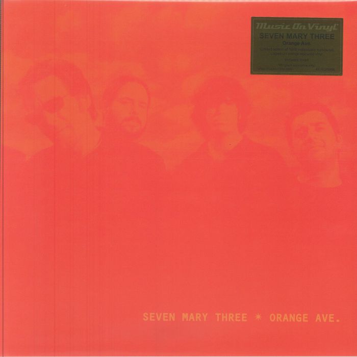Orange Ave - Limited Edition Orange Vinyl LP vinyl record cover