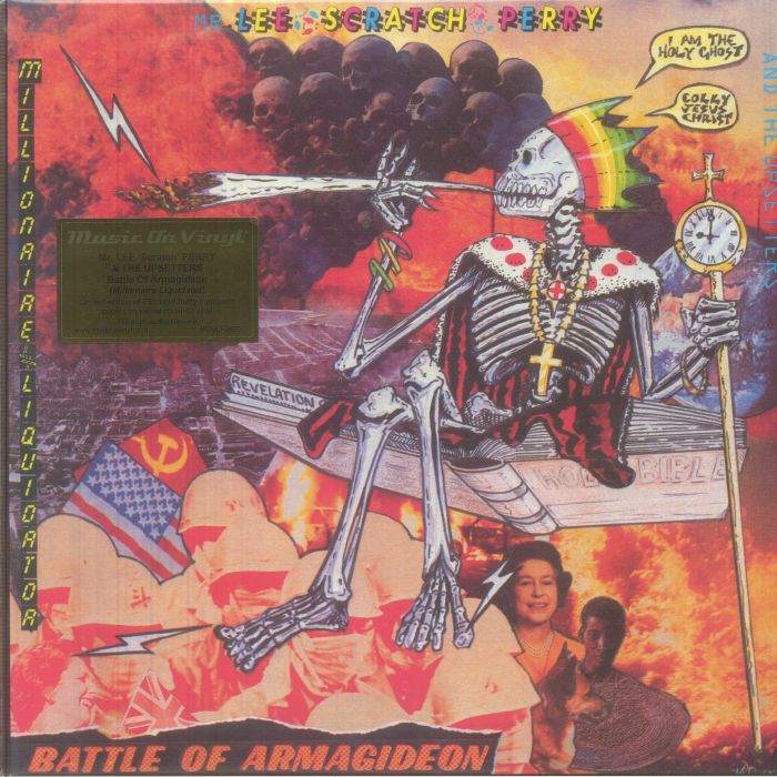 Battle Of Armagideon - Limited Edition Yellow Vinyl LP vinyl record cover