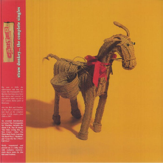 Straw Donkey: The Complete Singles - 2xLP vinyl record cover