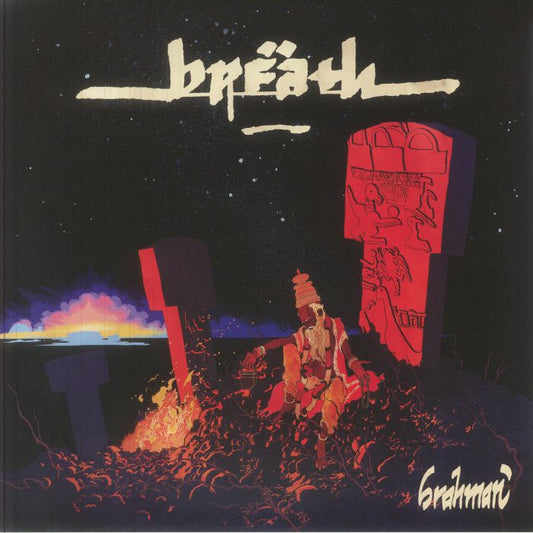 Brahman - Blue Marbled Vinyl LP vinyl record cover