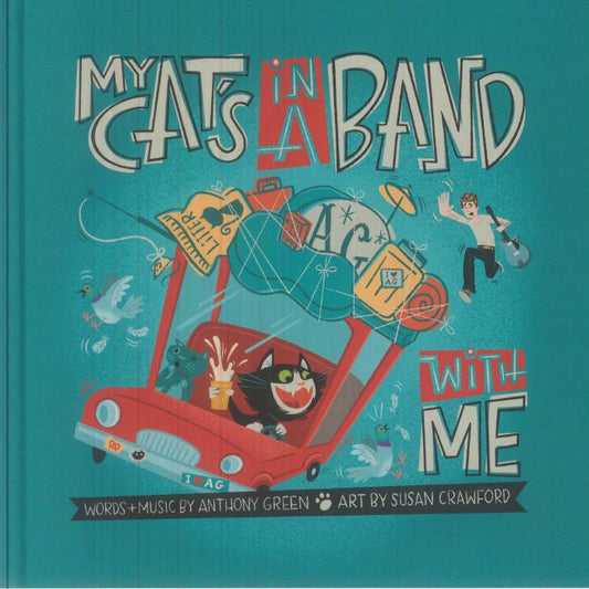 My Cat's In A Band With Me - Deluxe Yellow Vinyl Single vinyl record cover