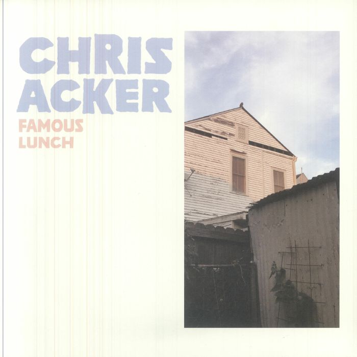 Famous Lunch - Orange & White Marbled Vinyl LP vinyl record cover