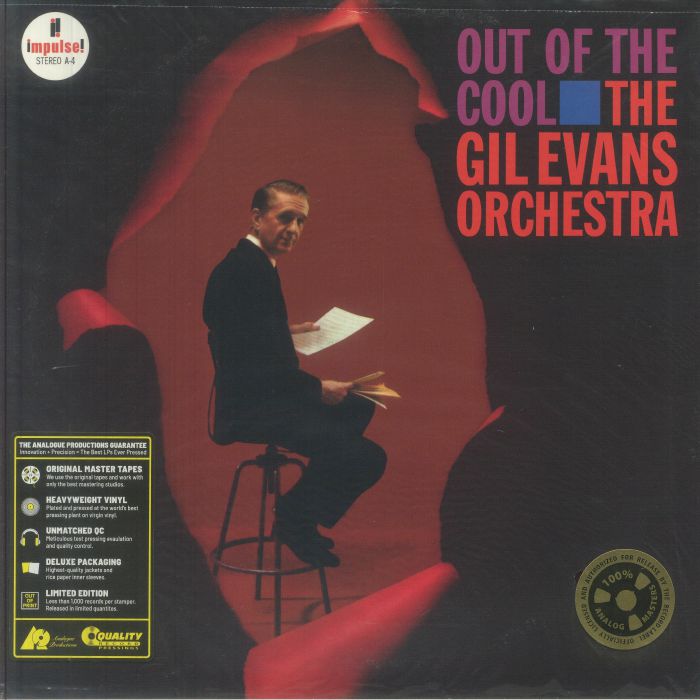Out Of The Cool - Remastered 2xLP vinyl record cover