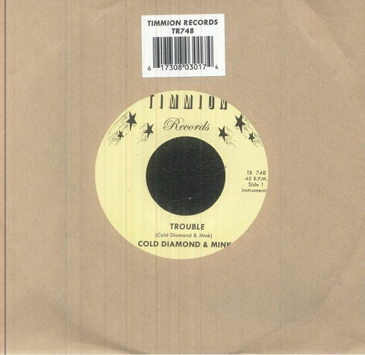 Trouble (Instrumental) - Vinyl Single vinyl record cover