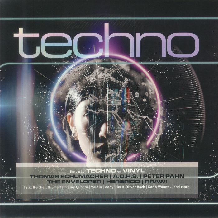 Techno 2026 - Vinyl LP vinyl record cover
