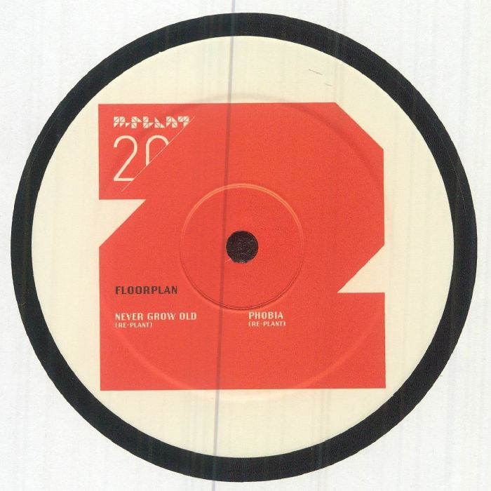 Never Grow Old (Re Plant) - Vinyl Single vinyl record cover