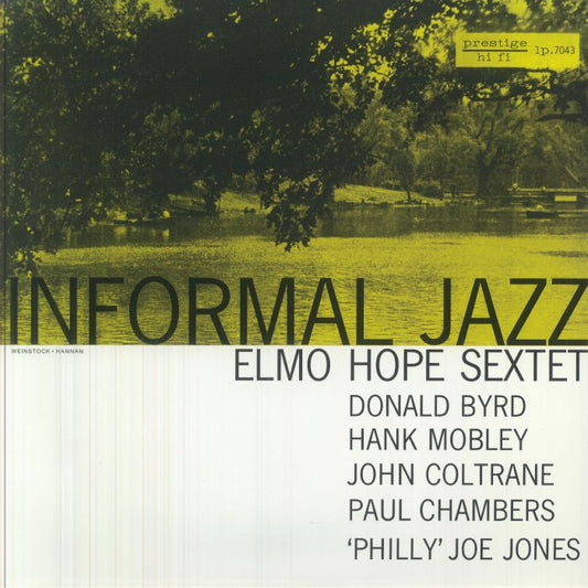 Informal Jazz - Limited Edition Heavyweight Vinyl LP vinyl record cover