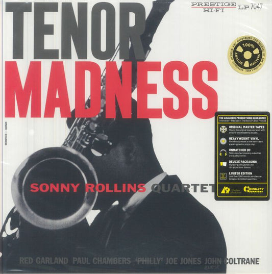 Tenor Madness - Vinyl LP vinyl record cover