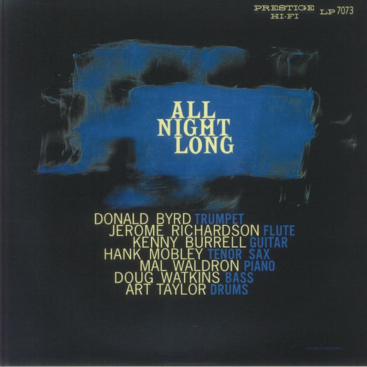 All Night Long - Heavyweight Vinyl LP vinyl record cover