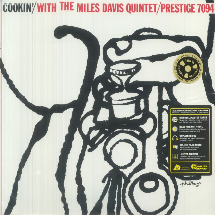 Cookin' With The Miles Davis Quintet - Vinyl LP vinyl record cover
