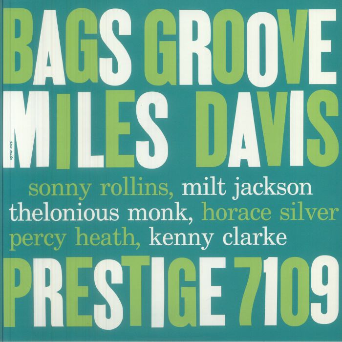 Bags Groove - Mono Audiophile Vinyl LP vinyl record cover