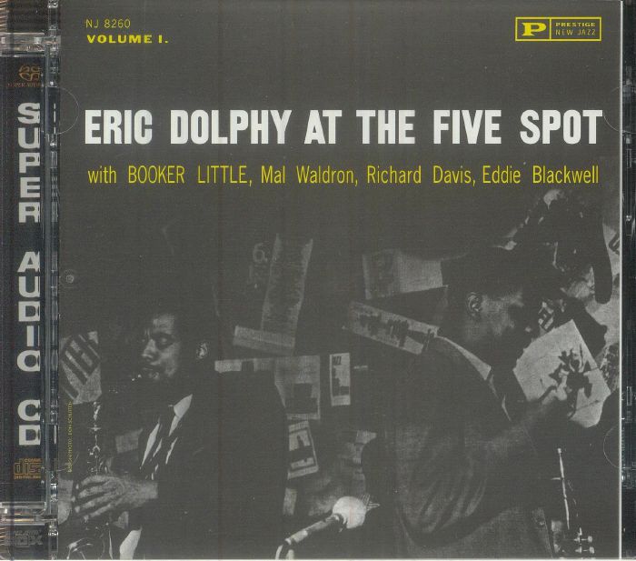 Eric Dolphy At The Five Spot Volume 1 - Remastered Hybrid SACD CD cover