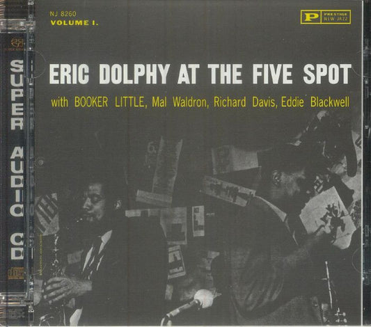 Eric Dolphy At The Five Spot Volume 1 - Remastered Hybrid SACD CD cover