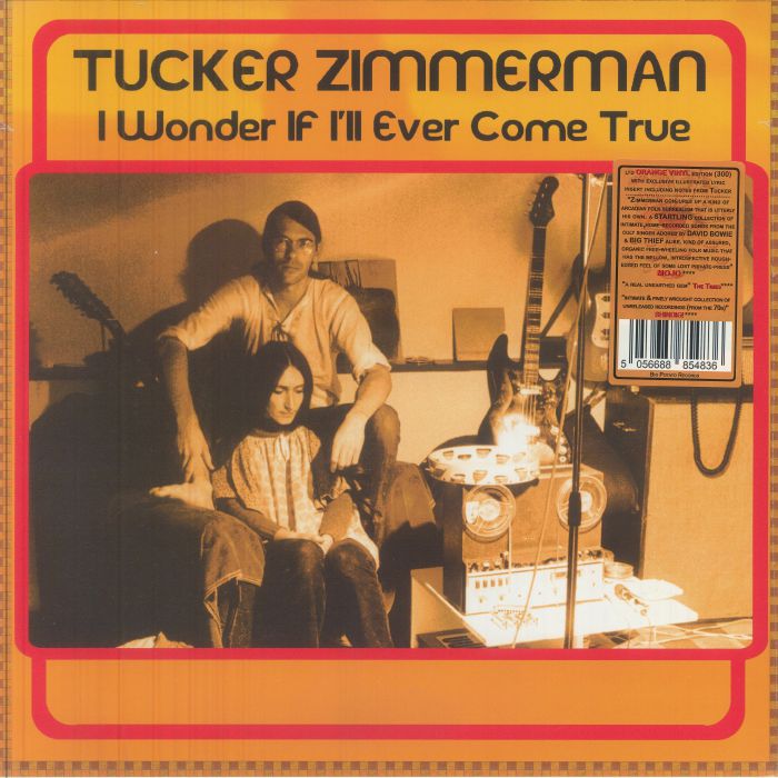 I Wonder If I'll Ever Come True - Limited Edition Orange Vinyl LP vinyl record cover