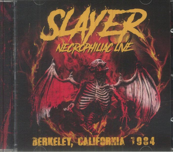 Necrophiliac Live - CD CD cover